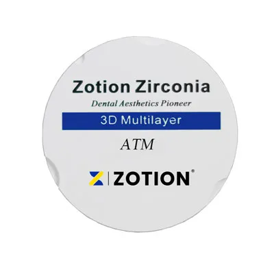 VHF Cad Cam 3D Multilayer zirkonya disk Dantè zirkonya blòk