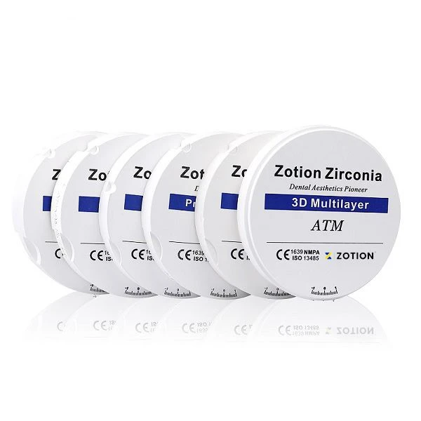Multilayer Dental Ceramic Zirconia Blocks